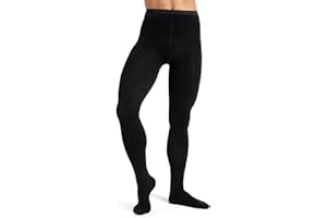 Capezio Mt11 Medias para Hombre, Negro, XL (Pack de 3)