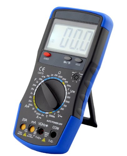 20A CATIII Digital Multimeter HP-760B mit Fehlbedienungssperre und Zubehör - 6