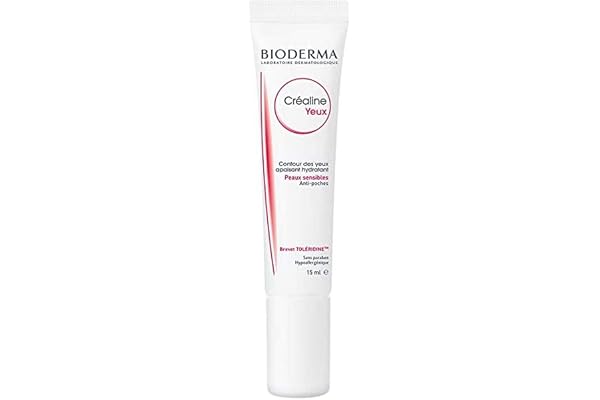 CRÉALINE Yeux 15 ml | Soin anti-poches quotidien - Estompe les ridules | Peaux sensibles à intolérantes