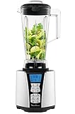 Ultraversátil gracias a sus 6 programas automáticos: smoothie, hielo, sopa caliente (gracias a la fricción de las cuchillas), sorbetes, programa para frutos secos y programa de limpieza automática.