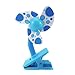 Japace® Multifunctional Portable Mini Clip Fan for Baby Stroller Baby Cots Playpens Desks In the car Clip-on With USB Cable in Green,Blue,Yellow(Random Colour)