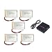 Produktbild Mondpalast @ Lipo Batterie Ersatz Akku 3,7V 750mAh x5 + Ladegerät für RC Quadcopter Syma X5 x5C x5C-1 X5SC X5SW Drone