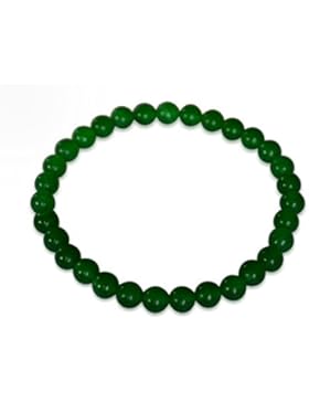 Jade Armband, Malaysia Jade, natürlich, grün, rund, 6mm