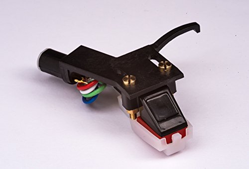 Turntable Headshell, cartridge and stylus for hitachi HT-50S, HT-20S, HT-21, HT-405, HT-40S, HT-41S, HT-45, HT-500, HT-65S, HT-67, HT-68, HT-M50