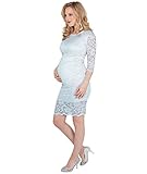 KRISP Umstandsmode Mini Spitzenkleid Party Umstandskleid - 2