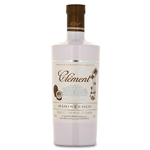 Clément Rhum Clement Mahina Coco: Coconut Liqueur | Produced and bottled in Martinique | 18% Alcohol, 700ml | Perfect neat, in cocktails or on ice