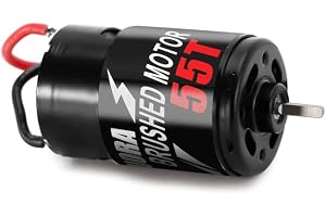 INJORA 550 RC borstad motor 55T vattentät för 1/10 Crawler SCX10 TRX4