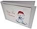 white cotton cards Value Range Baby's First Christmas Polar Bear Design Christmas Tiny Value Album