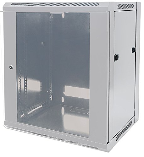Preisvergleich Produktbild Intellinet 19" Wandverteiler 12HE 63,5x57x60 Flatpack grau 711890