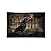 Produktbild Haloxa pillows covers Pillow Cover Pillowcases Crow Print 100% Cotton Standard Case P6