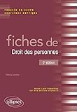 Fiches de Droit des Personnes
