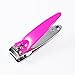Pedicure - Manicure set 4-piece nail care kit includes finger nail file buffer, stainless steel nail clippers, non-rusting scissors, gel toe separators for painting toenails.