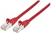 Produktbild intellinet 741170 Netzwerkkabel Cat7-Rohkabel mit Cat6a-Stecker 100% Kupfer LS0H 20m rot