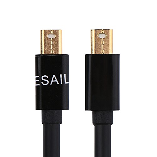 DisplayPort Kabel, VANDESAIL® Mini DisplayPort auf Mini Display Kabel mit 24K vergoldete Kontakte für PC & Apple / Mac, MacBook Pro, MacBook Air (10ft/3m, Mini dp to Mini dp)