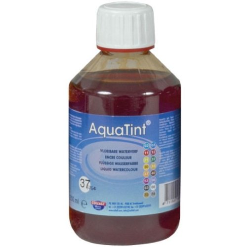 Wasserfarbe flüssig – AquaTint hochpigmentiert 250ml gelb - 3