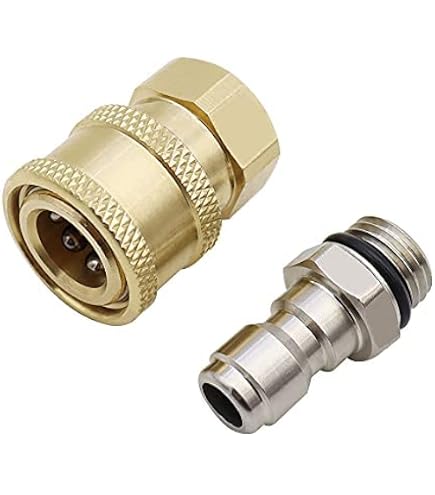 Hochdruckreiniger-Schwenkkupplung 270° | 1/4 Zoll Quick-Connect, 7 Winkel Bis 4500 PSI | Für Dachrinnen, Felgen & Enge Ecken