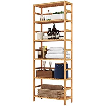 Deuba Holzregal Badregal Standregal Kellerregal 5 Böden 135,5 x 58 x ...