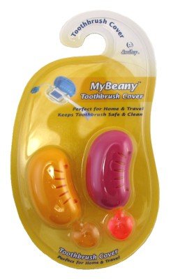 Smiley My Beany Toothbrush Covers 2 Count (6 Pack)