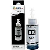 Epson T664 Siyah M&uuml;rekkep T6641 L200/L220/ L355/ L365 Uyumlu