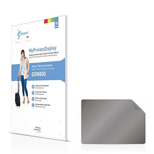 Vikuiti MyPrivatDisplay Blickschutzfolie GXN800 Samsung Galaxy Tab 2 (10.1) P5100 (Sichtschutz ab 30°, Blasenfreie Montage, Passgenauer Zuschnitt)