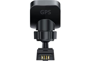 VANTRUE USB-C GPS Mount for N4/N2S/X4S/T3 Dash Cam, Adhesive Mount with USB C USB Port on Windscreen, GPS Receiver (Speed, Position, Route) for Windows and Mac