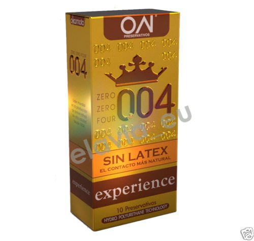 Preisvergleich Produktbild 10 Stck. OKAMOTO ON 004 Experience latexfreie Ultra dünne Präservative