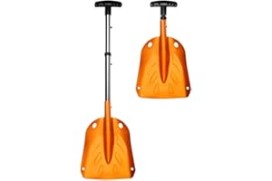 SkinStar Pelle d'avalanche en aluminium 3 pièces Orange