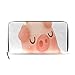 Produktbild Wietops Chinese New Year Pig Lange Passport Clutch Geldbörsen Reißverschluss Geldbörse Handtasche Geld Organizer Tasche Kreditkarteninhaber Für Dame Frauen Mädchen Männer Reise Geschenk