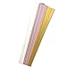 Produktbild Karen Marie Klip: Quilling Papierstreifen Mix Gold/Polar/Rose, 10x450mm 120 Streifen