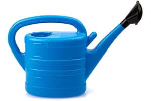 CLUB_49 Gießkanne 10L | 8L | 5L | 3L | Bewässerung Garten Blumengießkanne Blumen Gärtnern 2 Farben: blau/grün (Blau, 3L)