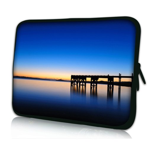 PEDEA Design Schutzhülle Notebook Tasche bis 15,6 Zoll (39,6 cm), Dark Bridge