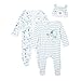 Bluezoo Kids Pack Of Two Babies Green Monkey Sleepsuits With Hat 9-12 Months