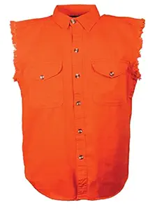 MILWAUKEE PERFORMANCE Men's Denim Sleeveless Shirt