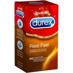 Preisvergleich Produktbild Durex RealFeel 24 latexfreie Kondome aus Polyisopren