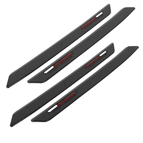 Buy 4 x Black Adhesive Car Bumper Guard Ornament on Amazon