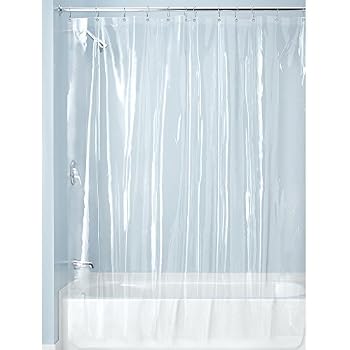 LiKeKa Tenda Da Doccia In Tessuto 180x200 Cm – Antimuffa E Impermeabile, Con Anelli Inclusi, 100% Poliestere Lavabile, Grigio