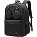 Produktbild Myhozee Schulrucksack Jungen Teenager Rucksack Herren Damen Laptop Rucksack 15,6 Zoll Freizeit Daypacks Wasserdicht Oxford Rucksäcke für College/Reisen/Frauen/Männer-Schwarz