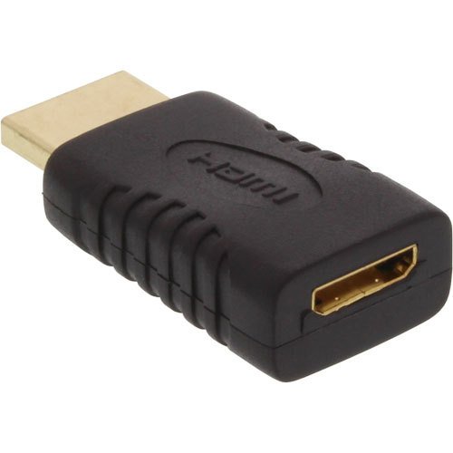 HDMI Adapter, InLine®, HDMI Stecker auf Mini HDMI Buchse, vergoldete Kontakte (2 Stück) - 3