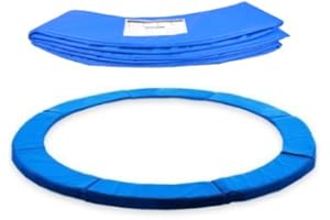 ULTRAPOWER SPORTS Cuscino di Protezione del Trampolino Ø 244 305 366 396 397 400 426 427 cm, Copertura del Bordo del Trampolino Elastico, Cuscino di Sicurezza di Sostituzione, 100% Resistente ai Raggi UV, Antistrappo