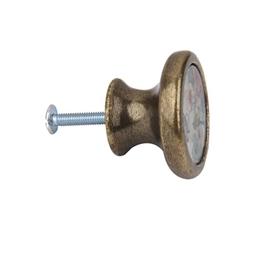 Vintage Knopf Schranktür Schublade Bin Griff Hardware – bird Und Blumen - 4