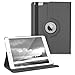 Produktbild kwmobile Hülle für Apple iPad 2/3/4-360° Standfunktion Case Tablet Schutzhülle Kunstleder - Smart Cover Tabletcase Grau