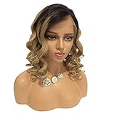 Perücke, gewellt, für Babyhaar, natürliche Haarlinie, 100% brasilianisches Echthaar, 130% 46 cm, Nr. 2/27