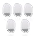 PIXNOR Silicone Makeup Sponge Applicator Blender for Liquid Foundation Cream Pack of 5