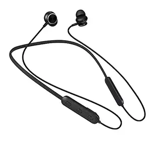 Zebronics Zeb-Slinger in Ear Wireless Neckband Earphone Supporting Bluetooth 5.0, Up to 12 Hours Playback, Voice Assistant, for All iPhones/Smartphones/Tablets (Black)
