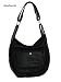 Produktbild 4419 Schwarz Designer Elegant Frauen Damen Ledertasche aus echtem Kasimir Kalbsleder
