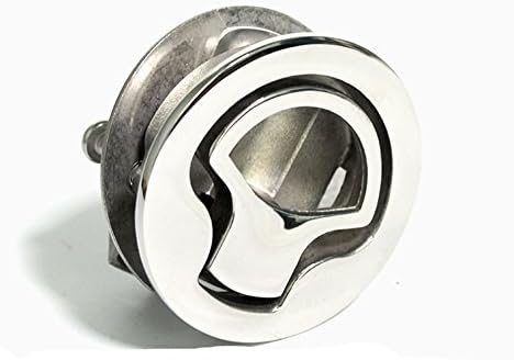 316 Stainless Steel 2" Flush Pull Slam Latch - Non-locking Style