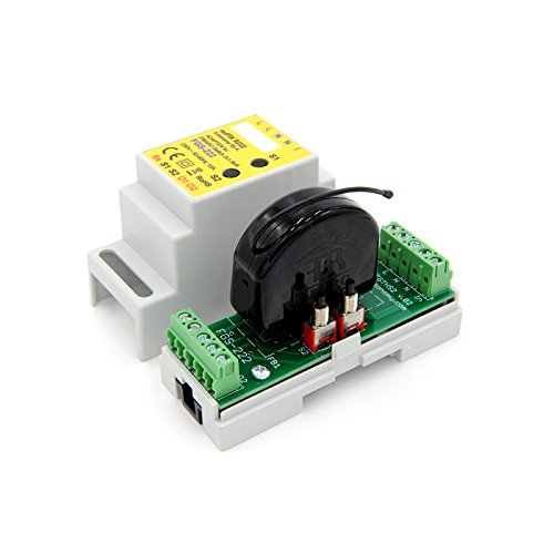 Adaptateur euFIX DIN pour Fibaro FGS-222 (avec boutons) - Eutonomy
