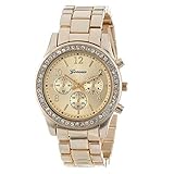 Uhren Damen,linqi1164 Armbanduhren für Frauen Günstige Uhren Damen Wasserdicht Casual Analoge Quarz Uhr Luxus Armband Uhren Edelstahl Armbanduhr Business Mädchen Frau Sport Uhr
