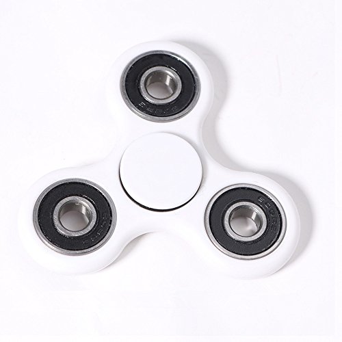 RYMU White Tri-Spinner Fidgets Toy Plastic EDC Sensory Fidget Hand Spinner for Autism and ADHD Kids/Adult Funny Anti Stress Toys RYMU White Tri-Spinner Fidgets Toy Plastic EDC Sensory Fidget Hand Spinner for Autism and ADHD Kids/Adult Funny Anti Stress Toys