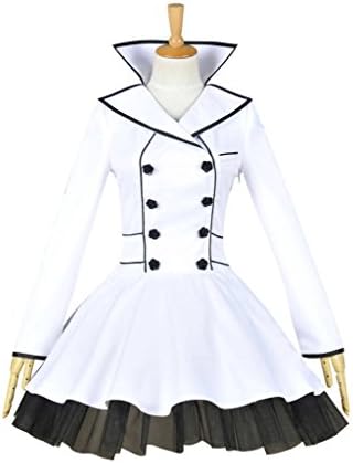 DreamDance RWBY Season 2 Cosplay Weiss Schnee Costume Dress White S